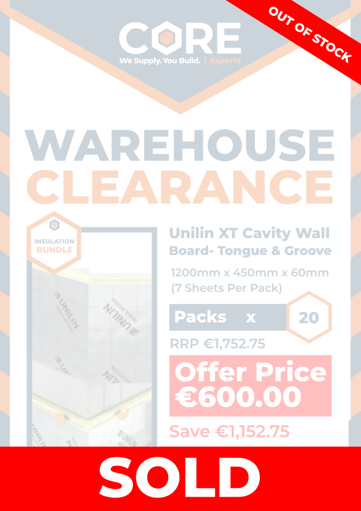 Unilin Cavity Wall Board Bundle